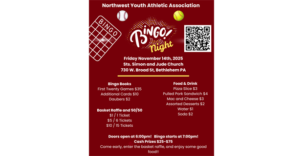 Second Annual Bingo Night Extravaganza!